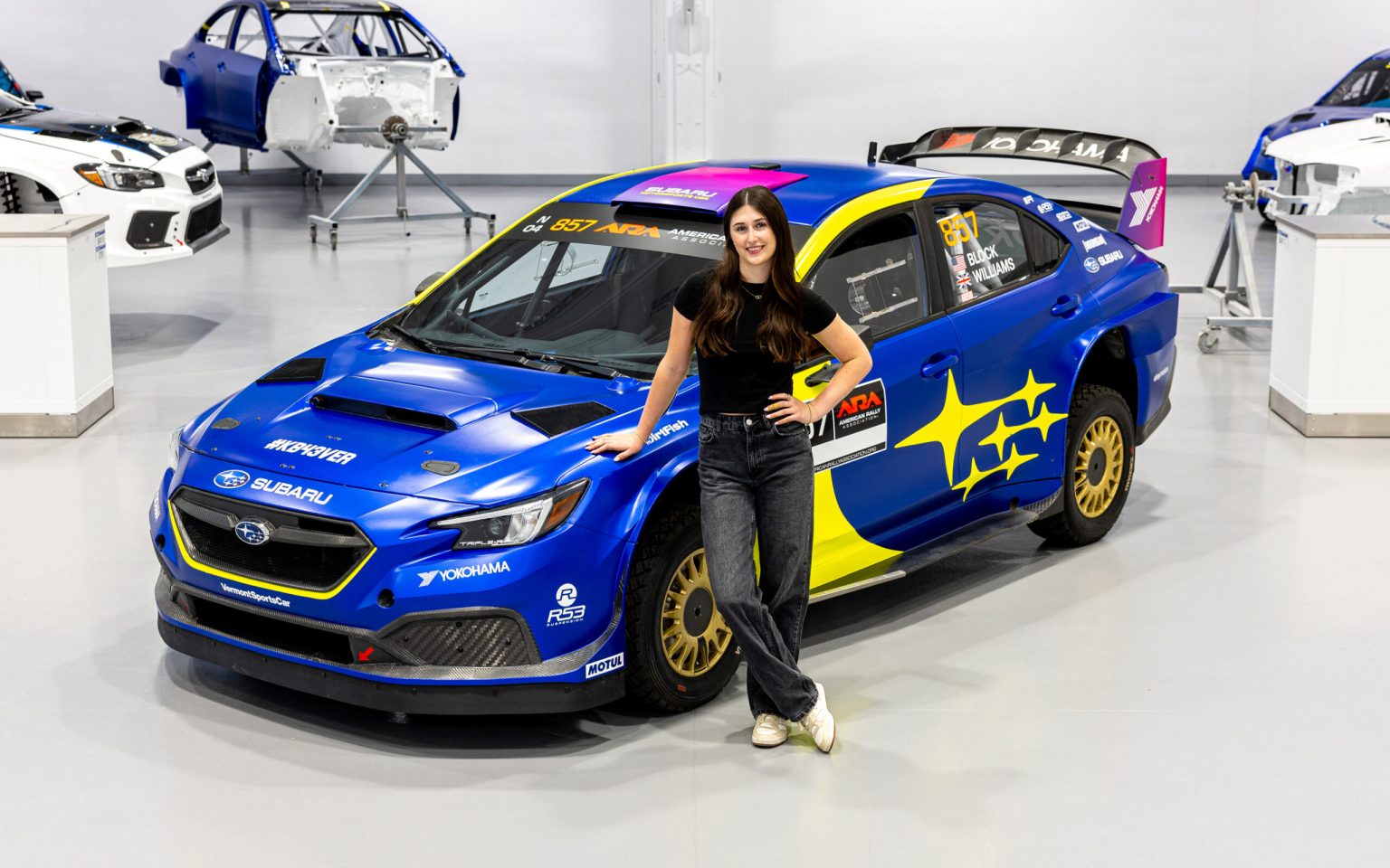 Ex-Ken Block 2004 Subaru WRX STI Rally Car - Wolf and Mare